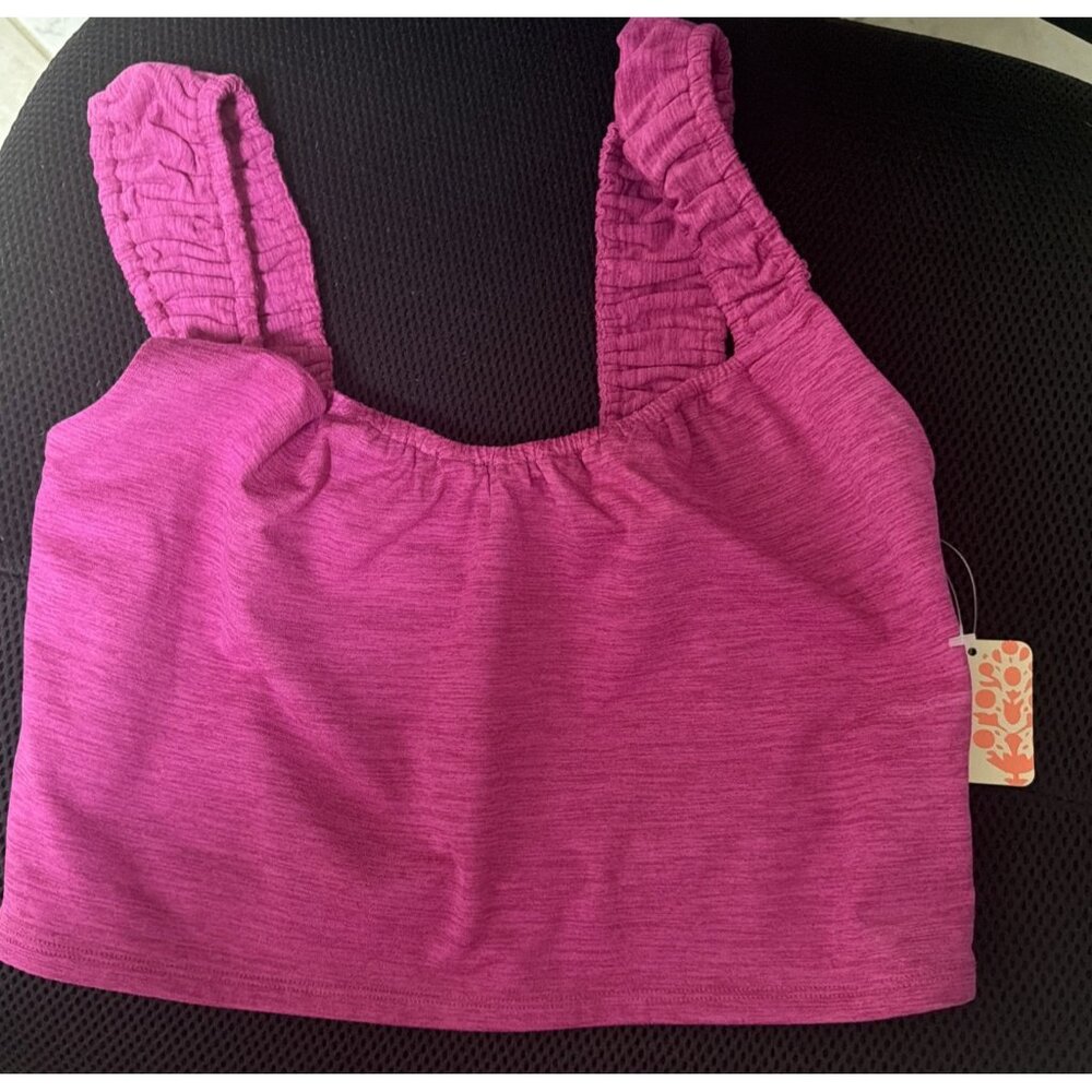 Free People Stars Align Heather Tank Size Large NEW W/TAGS - Picture 4 of 6